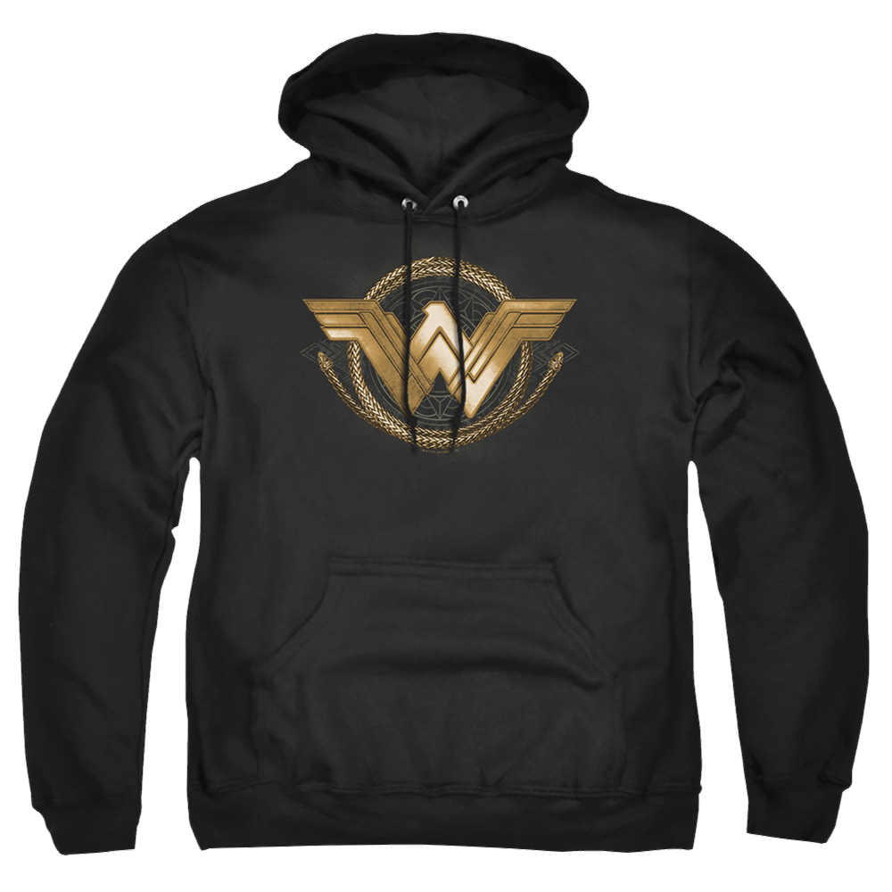Wonder Woman Lasso Logo Pullover Hoodie Pullover Hoodie Wonder Woman
