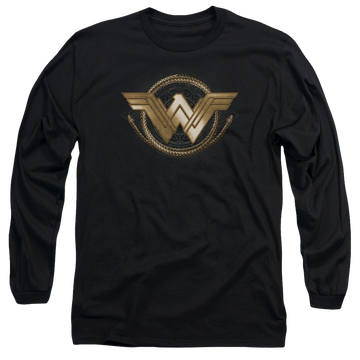 Wonder Woman Lasso Logo Men's Long Sleeve T-Shirt Men's Long Sleeve T-Shirt Wonder Woman