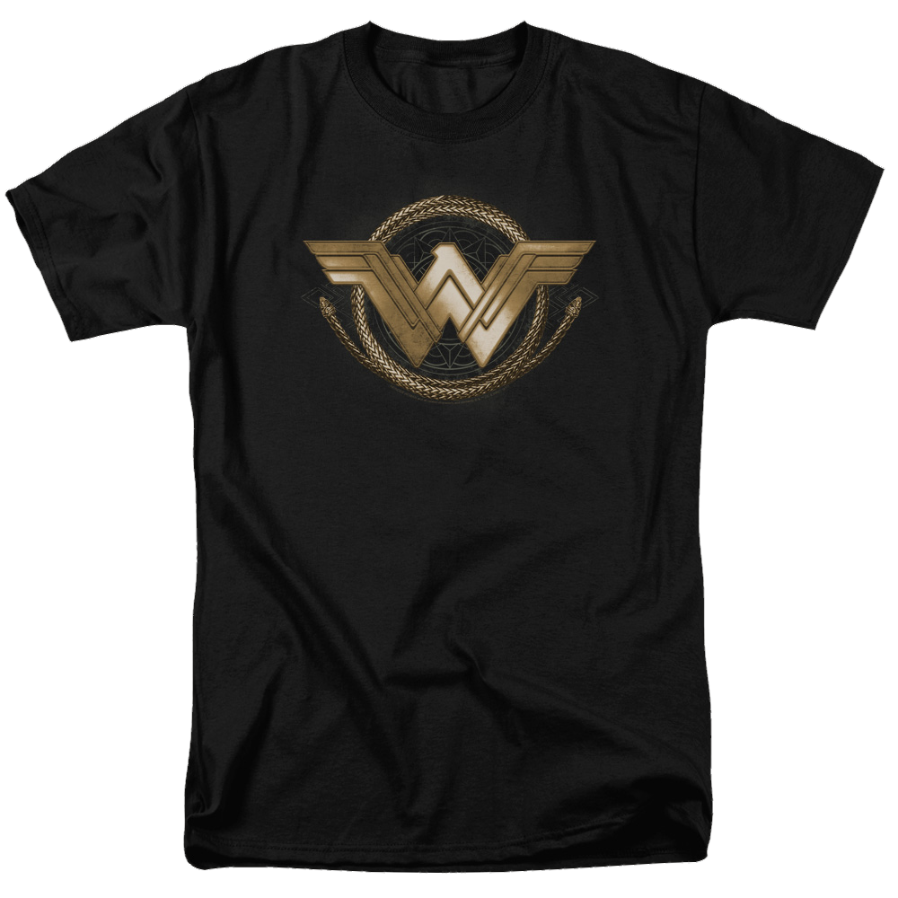 Wonder Woman Lasso Logo Men's Regular Fit T-Shirt Men's Regular Fit T-Shirt Wonder Woman