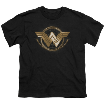 Wonder Woman Movie Lasso Logo - Youth T-Shirt Youth T-Shirt (Ages 8-12) Wonder Woman