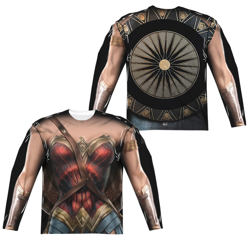 Wonder Woman Wonder Uniform Men's All-Over Print T-Shirt Men's All-Over Print Long Sleeve Wonder Woman