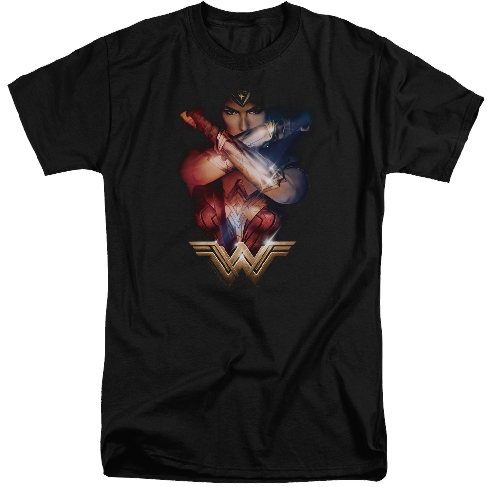 Wonder Woman Arms Crossed Men's Tall Fit T-Shirt Men's Tall Fit T-Shirt Wonder Woman