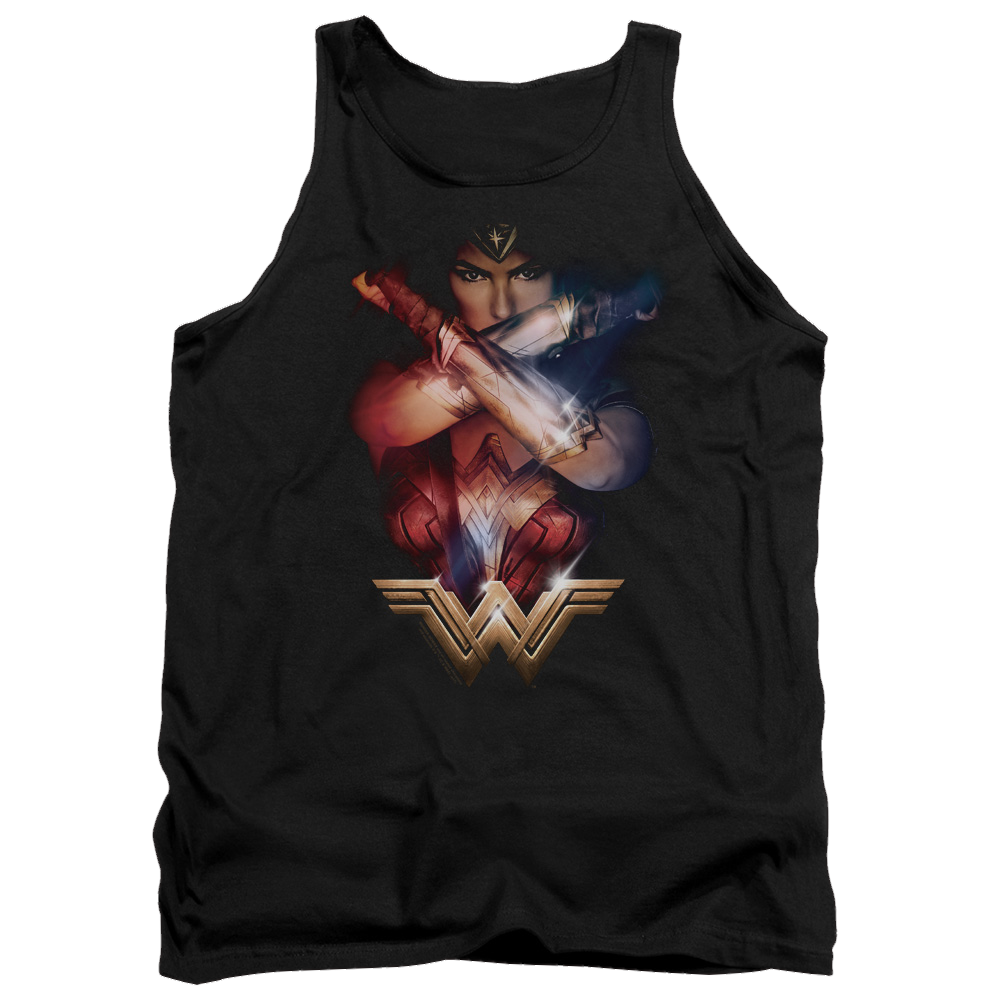 Wonder Woman Arms Crossed Men's Tank Men's Tank Wonder Woman
