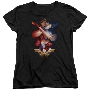 Wonder Woman Arms Crossed Women's T-Shirt Women's T-Shirt Wonder Woman