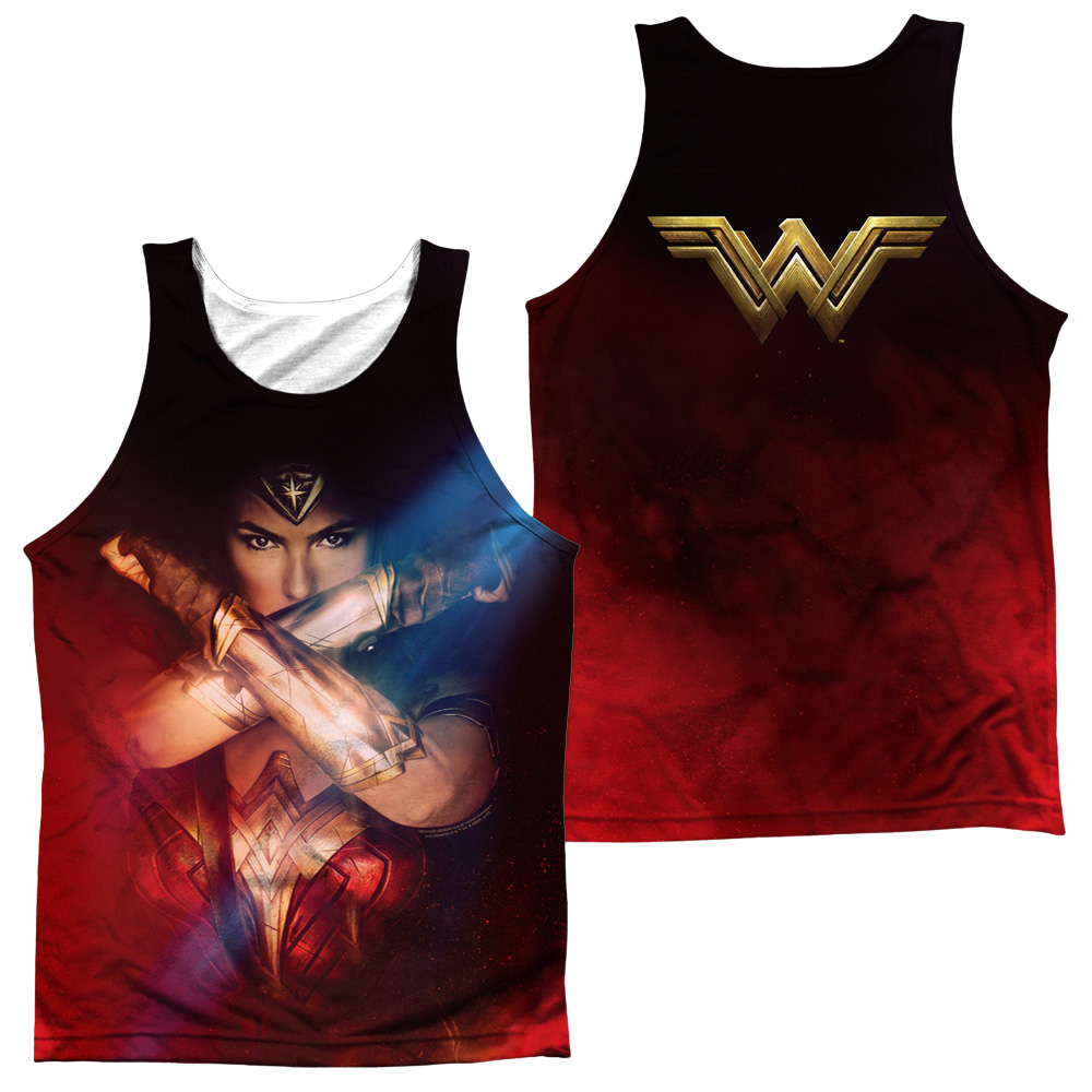Wonder Woman Arms Crossed Men's All Over Print Tank Men's All Over Print Tank Wonder Woman