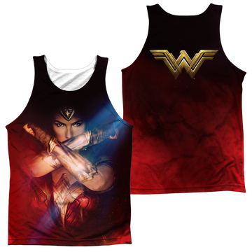 Wonder Woman Arms Crossed men's all-over print tank