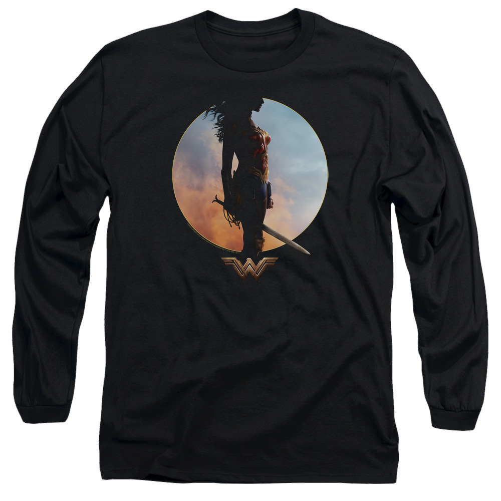 Wonder Woman Wisdom And Wonder Men's Long Sleeve T-Shirt Men's Long Sleeve T-Shirt Wonder Woman