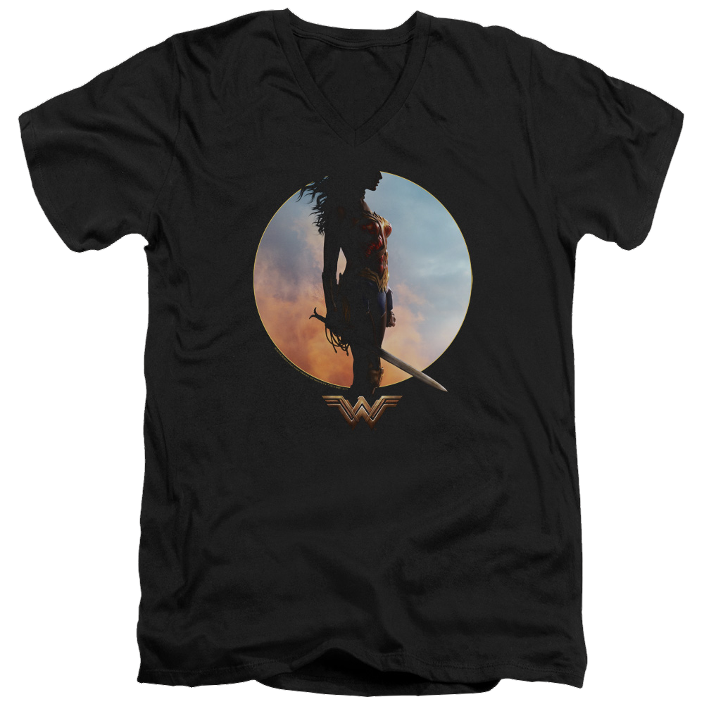 Wonder Woman Wisdom And Wonder Men's V-Neck T-Shirt Men's V-Neck T-Shirt Wonder Woman