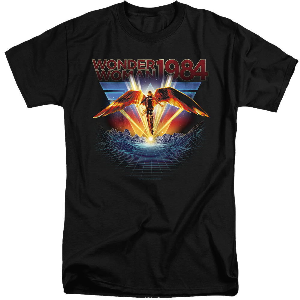 Wonder Woman 1984 84 Metal - Men's Tall Fit T-Shirt Men's Tall Fit T-Shirt Wonder Woman
