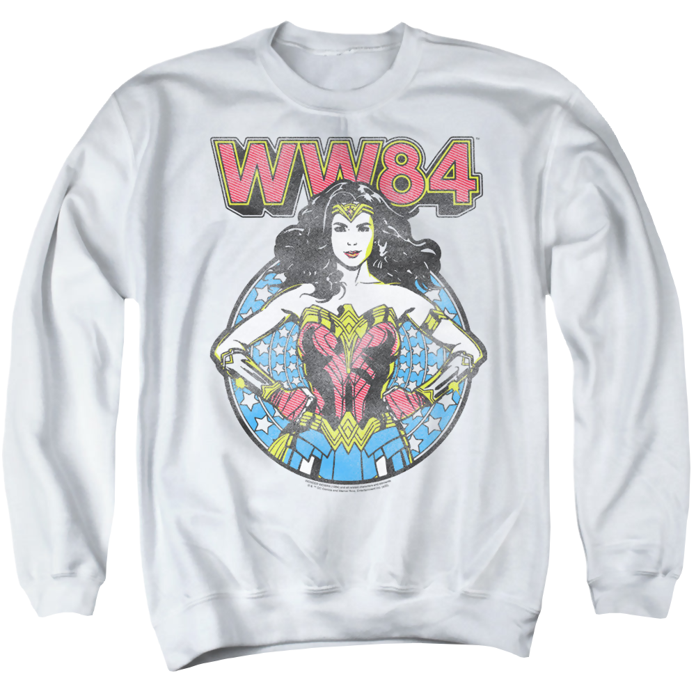 Wonder Woman 1984 Star Circle - Men's Crewneck Sweatshirt Men's Crewneck Sweatshirt Wonder Woman