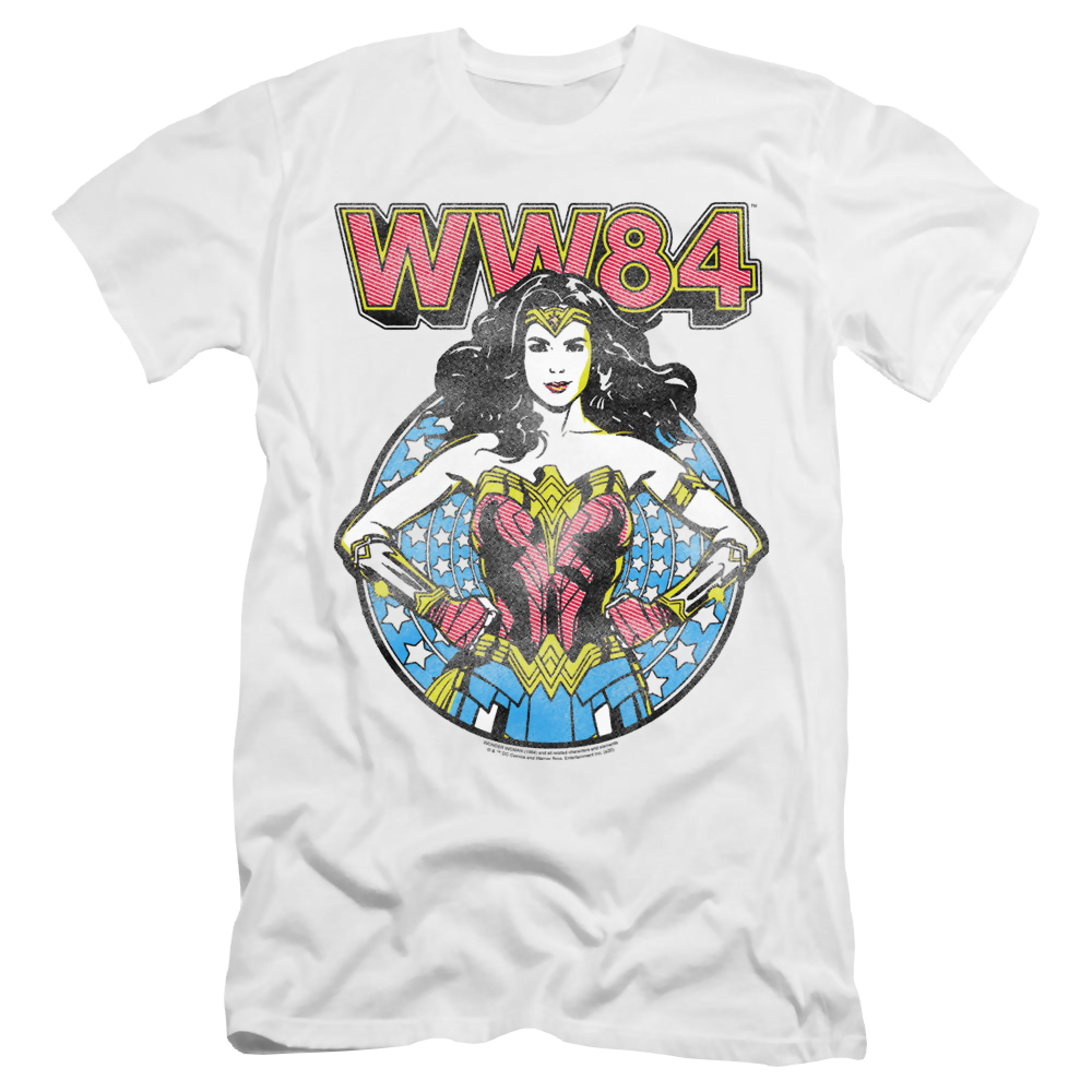 Wonder Woman 1984 Star Circle - Men's Premium Slim Fit T-Shirt Men's Premium Slim Fit T-Shirt Wonder Woman