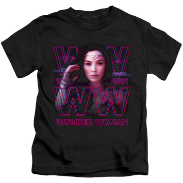 Wonder Woman 1984 Vaporwave Wonder Woman - Kid's T-Shirt Kid's T-Shirt (Ages 4-7) Wonder Woman