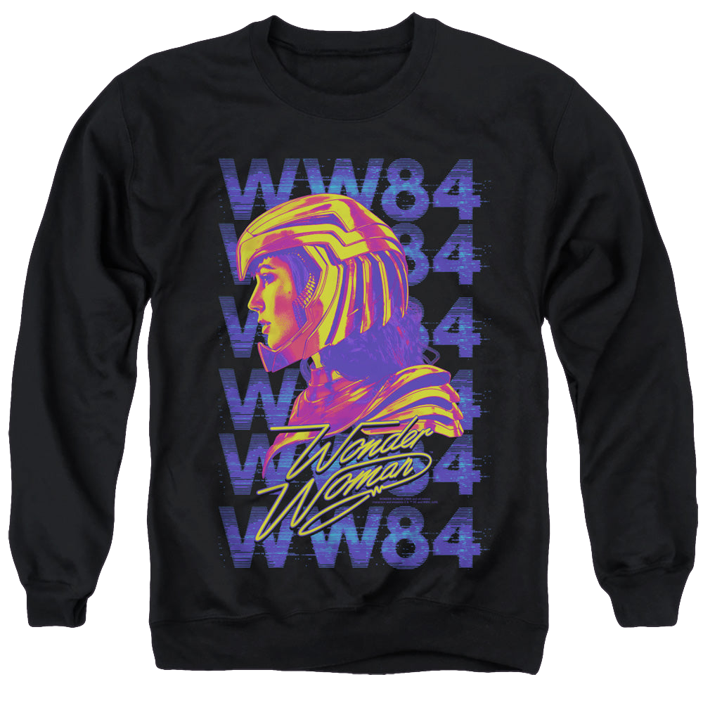 Wonder Woman 1984 Ww84 Repeat - Men's Crewneck Sweatshirt Men's Crewneck Sweatshirt Wonder Woman