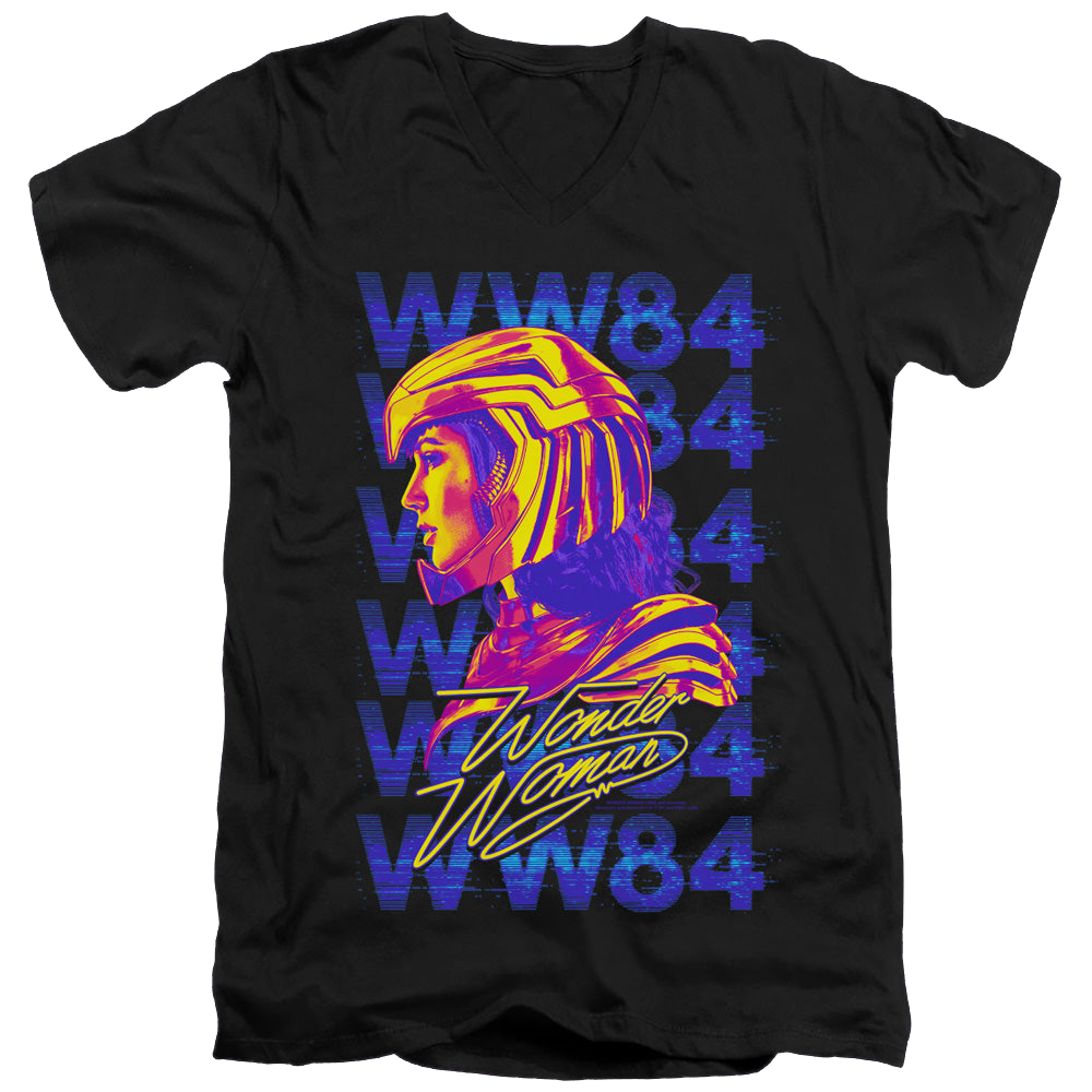 Wonder Woman 1984 Ww84 Repeat - Men's V-Neck T-Shirt Men's V-Neck T-Shirt Wonder Woman