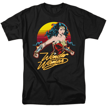 Wonder Woman 1984 Skyline - Men's Regular Fit T-Shirt Men's Regular Fit T-Shirt Wonder Woman