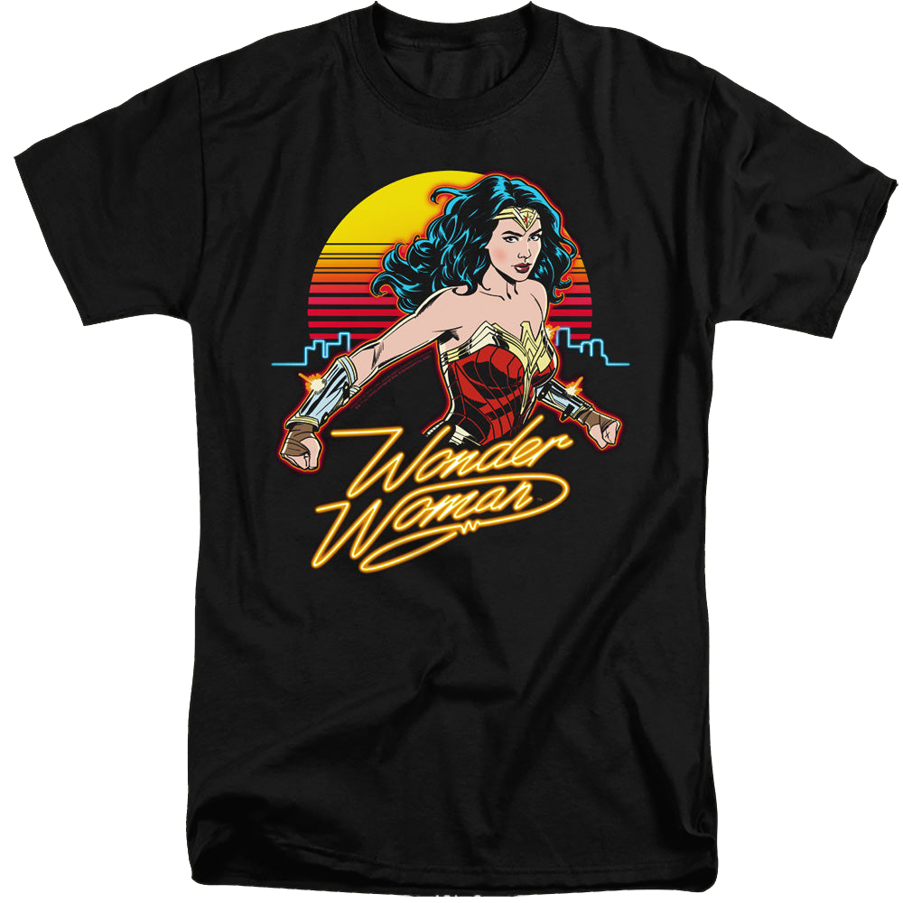 Wonder Woman 1984 Skyline - Men's Tall Fit T-Shirt Men's Tall Fit T-Shirt Wonder Woman