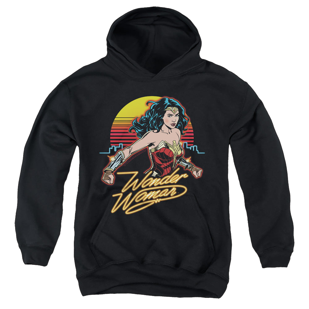 Wonder Woman 1984 Skyline - Youth Hoodie Youth Hoodie (Ages 8-12) Wonder Woman