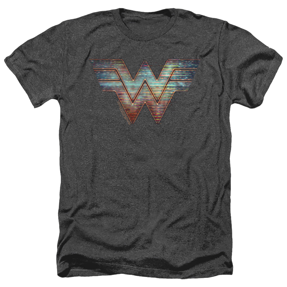Wonder Woman 1984 Static Logo - Men's Heather T-Shirt Men's Heather T-Shirt Wonder Woman