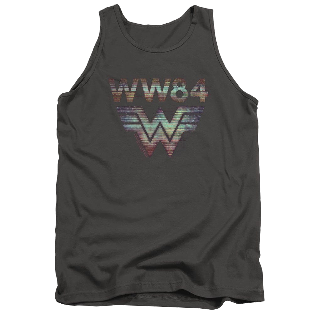 Wonder Woman 1984 Static Tv Lines - Men's Tank Top Men's Tank Wonder Woman