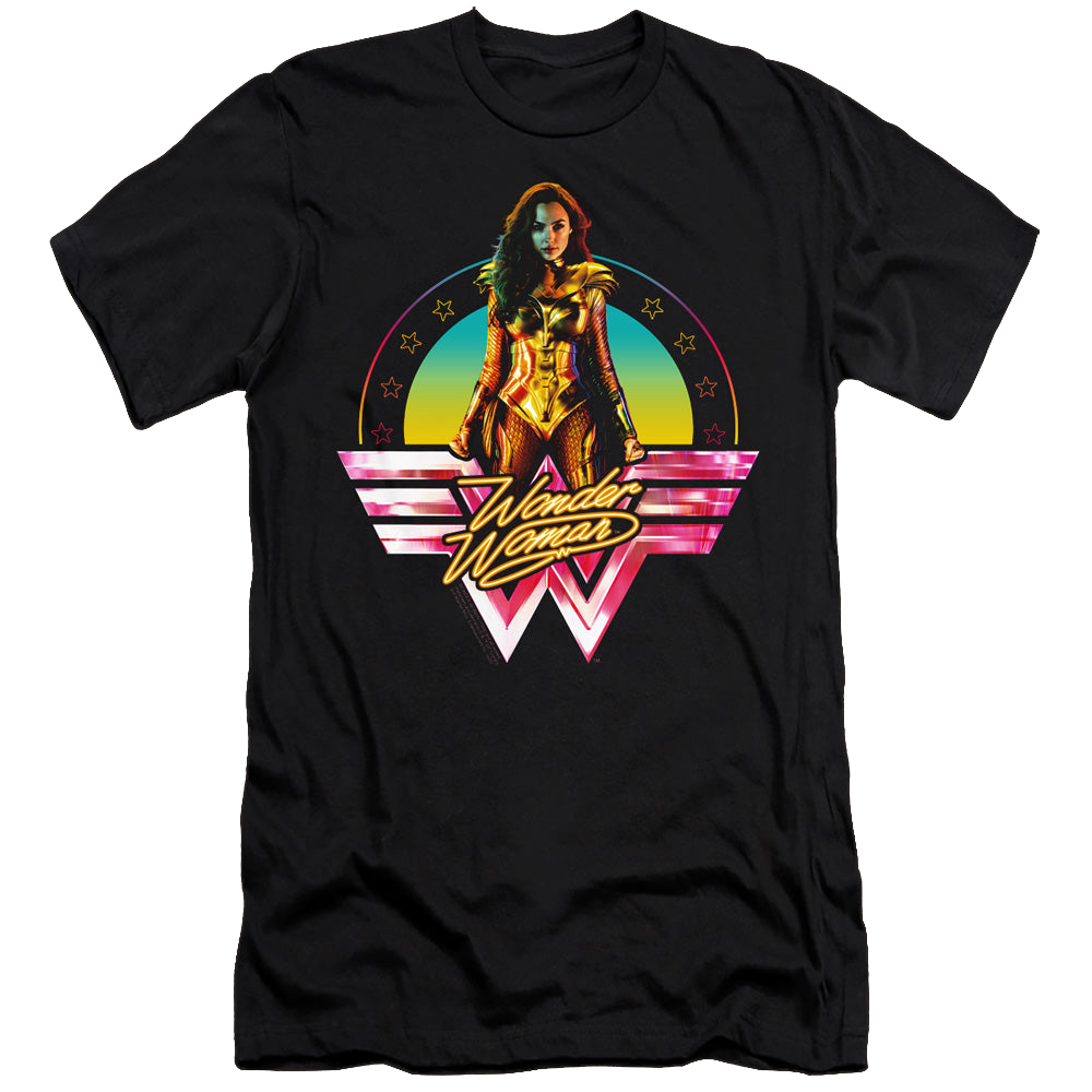Wonder Woman 1984 Color Pop - Men's Premium Slim Fit T-Shirt Men's Premium Slim Fit T-Shirt Wonder Woman