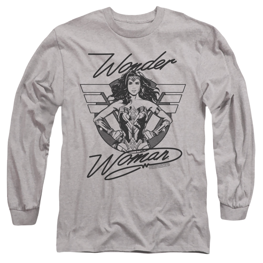 Wonder Woman 1984 Determined Wonder - Men's Long Sleeve T-Shirt Men's Long Sleeve T-Shirt Wonder Woman