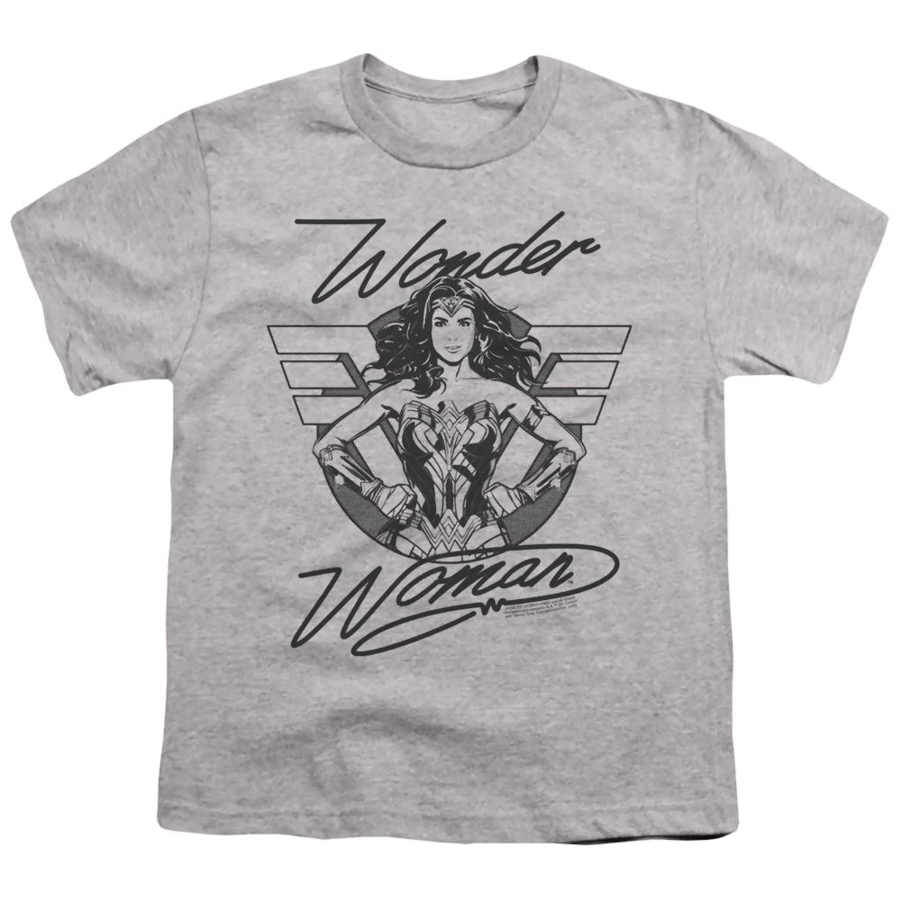 Wonder Woman 1984 Determined Wonder - Youth T-Shirt Youth T-Shirt (Ages 8-12) Wonder Woman