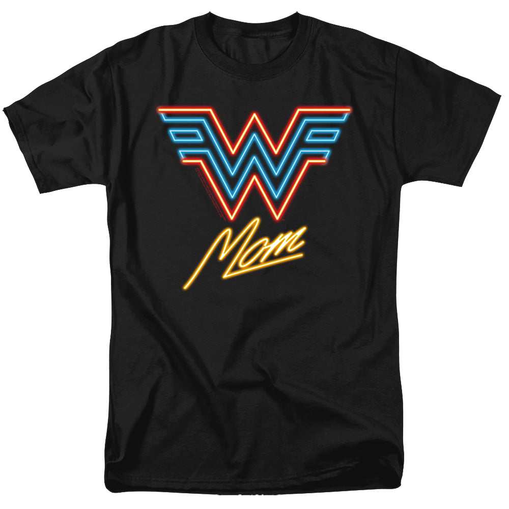 Wonder Woman 1984 Wonder Mom Neon - Men's Regular Fit T-Shirt Men's Regular Fit T-Shirt Wonder Woman