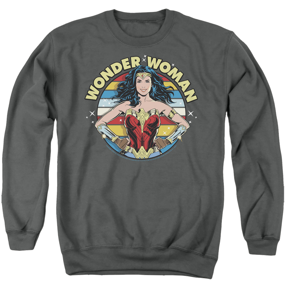 Wonder Woman 1984 Woman Of Wonder - Men's Crewneck Sweatshirt Men's Crewneck Sweatshirt Wonder Woman