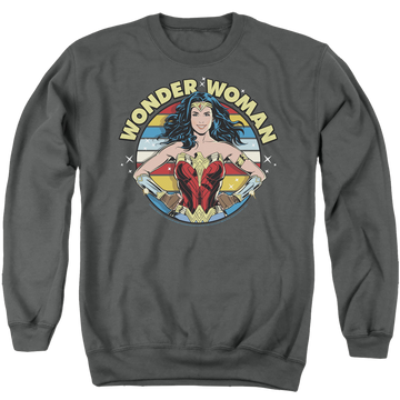 Wonder Woman 1984 Woman Of Wonder - Men's Crewneck Sweatshirt Men's Crewneck Sweatshirt Wonder Woman