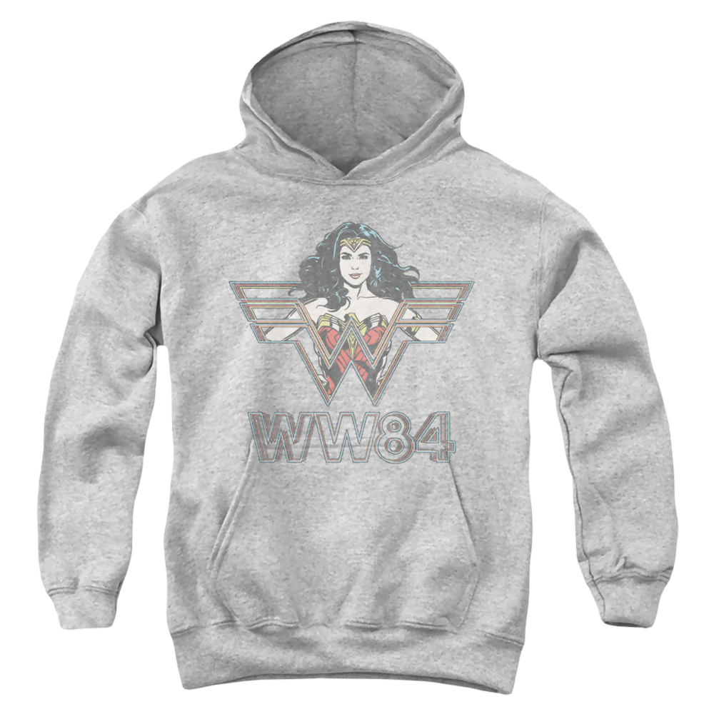 Wonder Woman 1984 In Symbol - Youth Hoodie Youth Hoodie (Ages 8-12) Wonder Woman