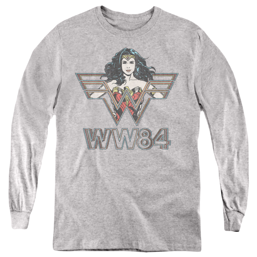 Wonder Woman 1984 In Symbol - Youth Long Sleeve T-Shirt Youth Long Sleeve T-Shirt Wonder Woman