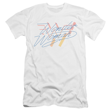 Wonder Woman 1984 Wonder Fade - Men's Premium Slim Fit T-Shirt Men's Premium Slim Fit T-Shirt Wonder Woman