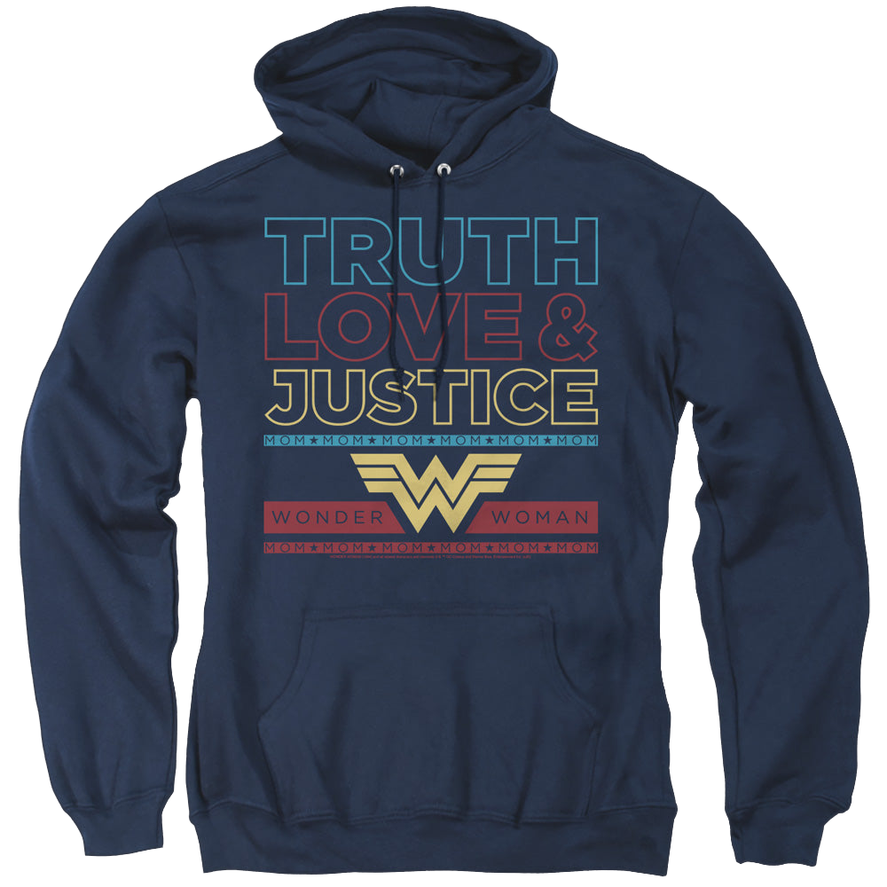 Wonder Woman 1984 Truth Love Justice - Pullover Hoodie Pullover Hoodie Wonder Woman