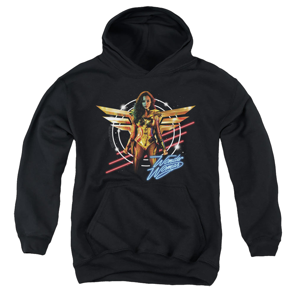 Wonder Woman 1984 Space Poster - Youth Hoodie Youth Hoodie (Ages 8-12) Wonder Woman
