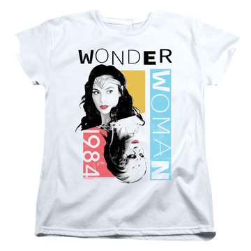 Wonder Woman 1984 Color Blocks - Women's T-Shirt Women's T-Shirt Wonder Woman