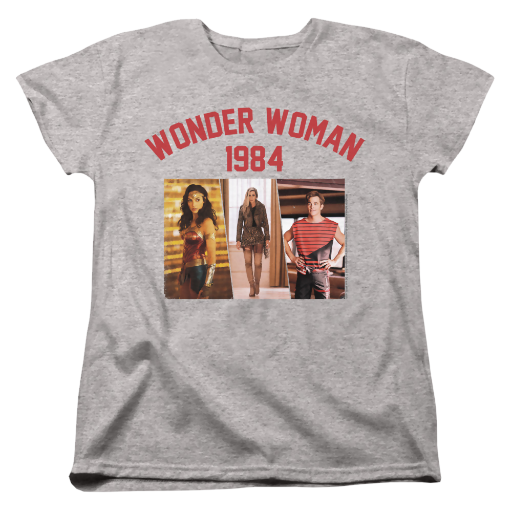 Wonder Woman 1984 Collegiate Montage - Women's T-Shirt Women's T-Shirt Wonder Woman