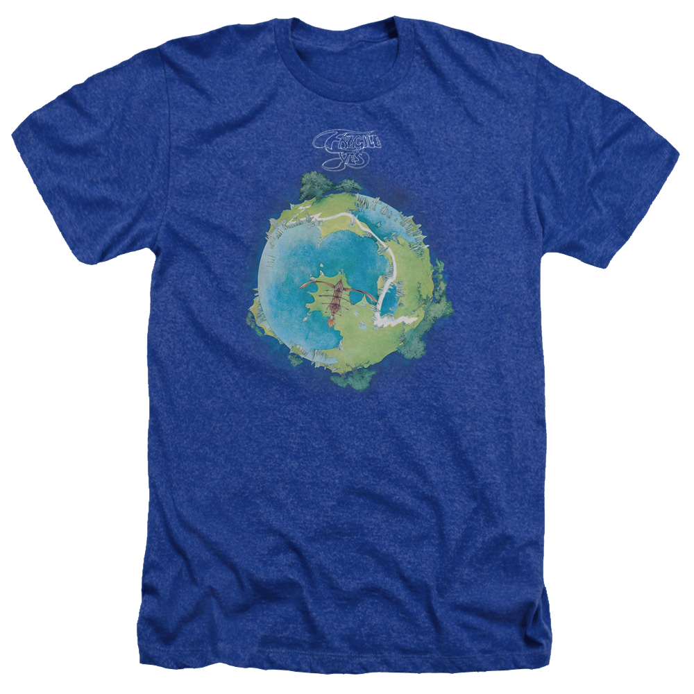 Yes Fragile Cover Men's Heather T-Shirt Men's Heather T-Shirt Yes