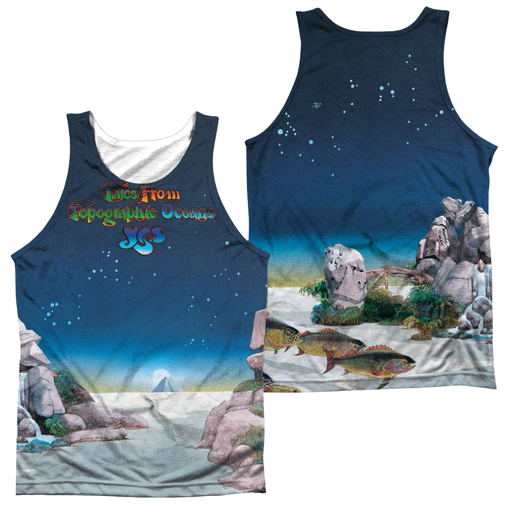 Yes Topographic Oceans Men's All Over Print Tank Men's All Over Print Tank Yes