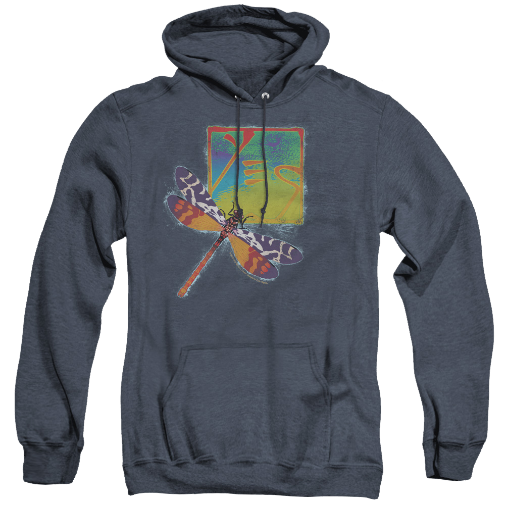 Yes Dragonfly - Heather Pullover Hoodie Heather Pullover Hoodie Yes