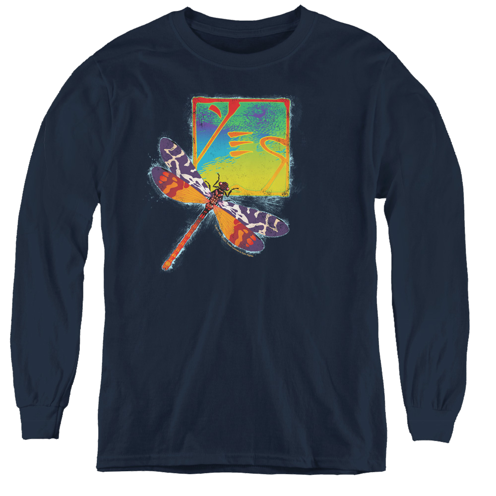 Yes Dragonfly - Youth Long Sleeve T-Shirt Youth Long Sleeve T-Shirt Yes