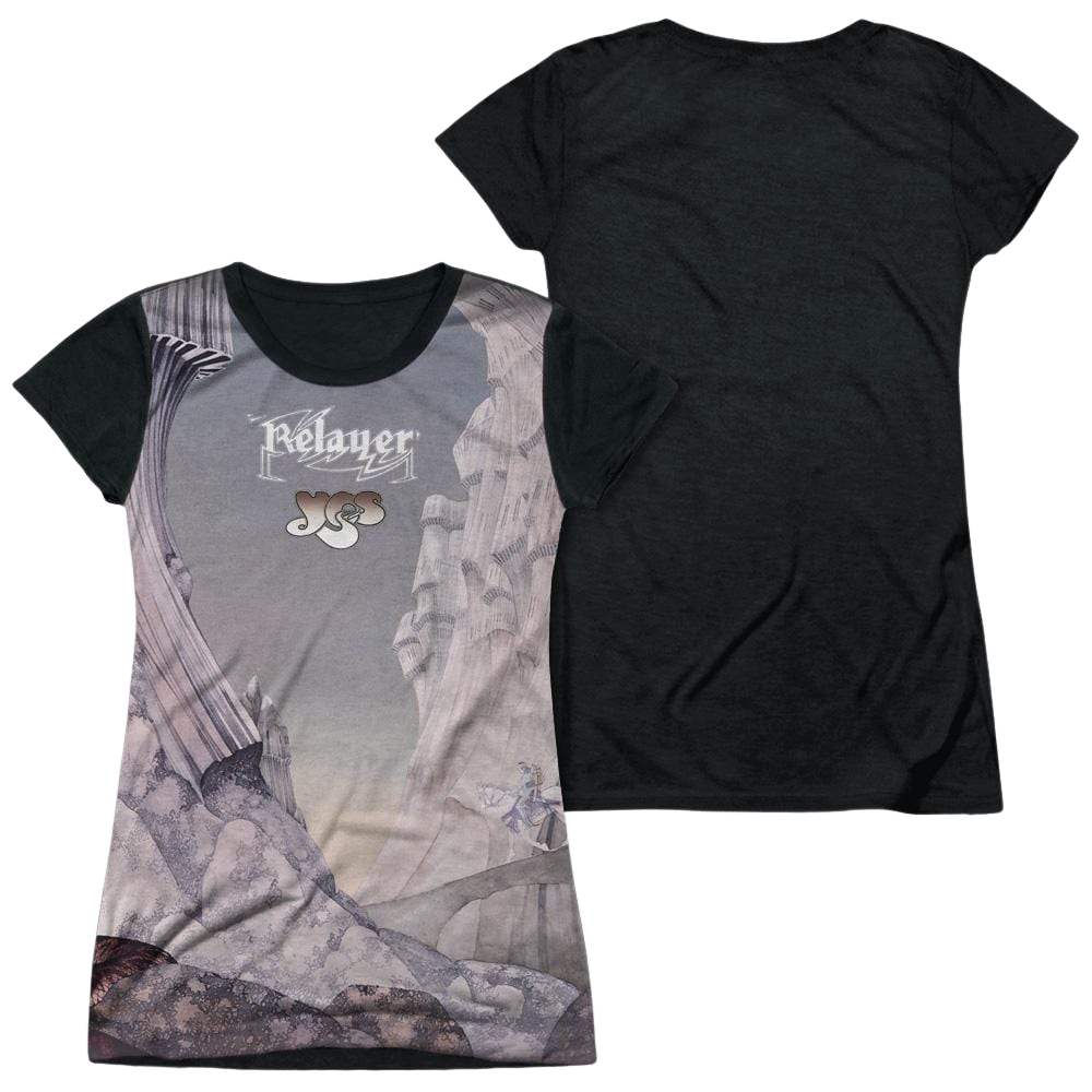 Yes Relayers Sub Juniors Black Back T-Shirt Juniors Black Back T-Shirt Yes