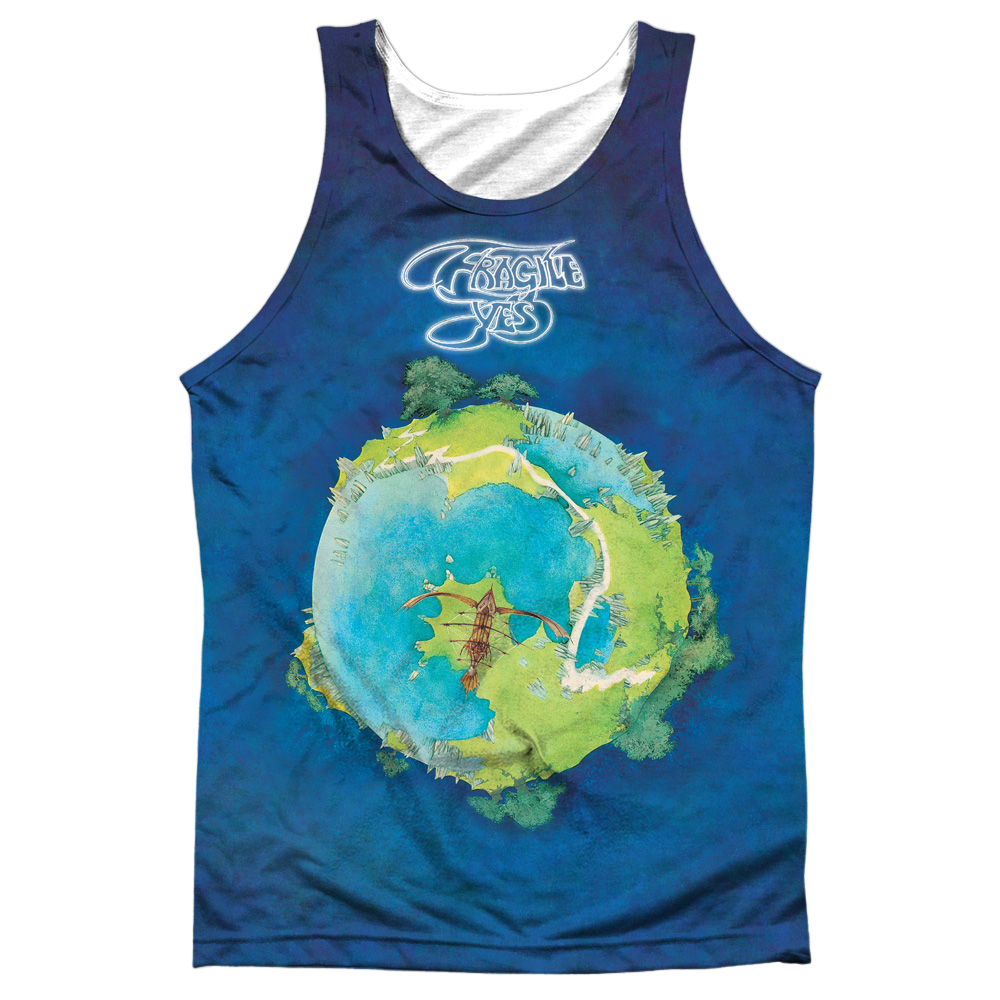 Yes Fragile - Men's All Over Print Tank Top Men's All Over Print Tank Yes