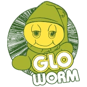 Glo Worm logo.