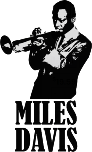 Miles Davis logo.