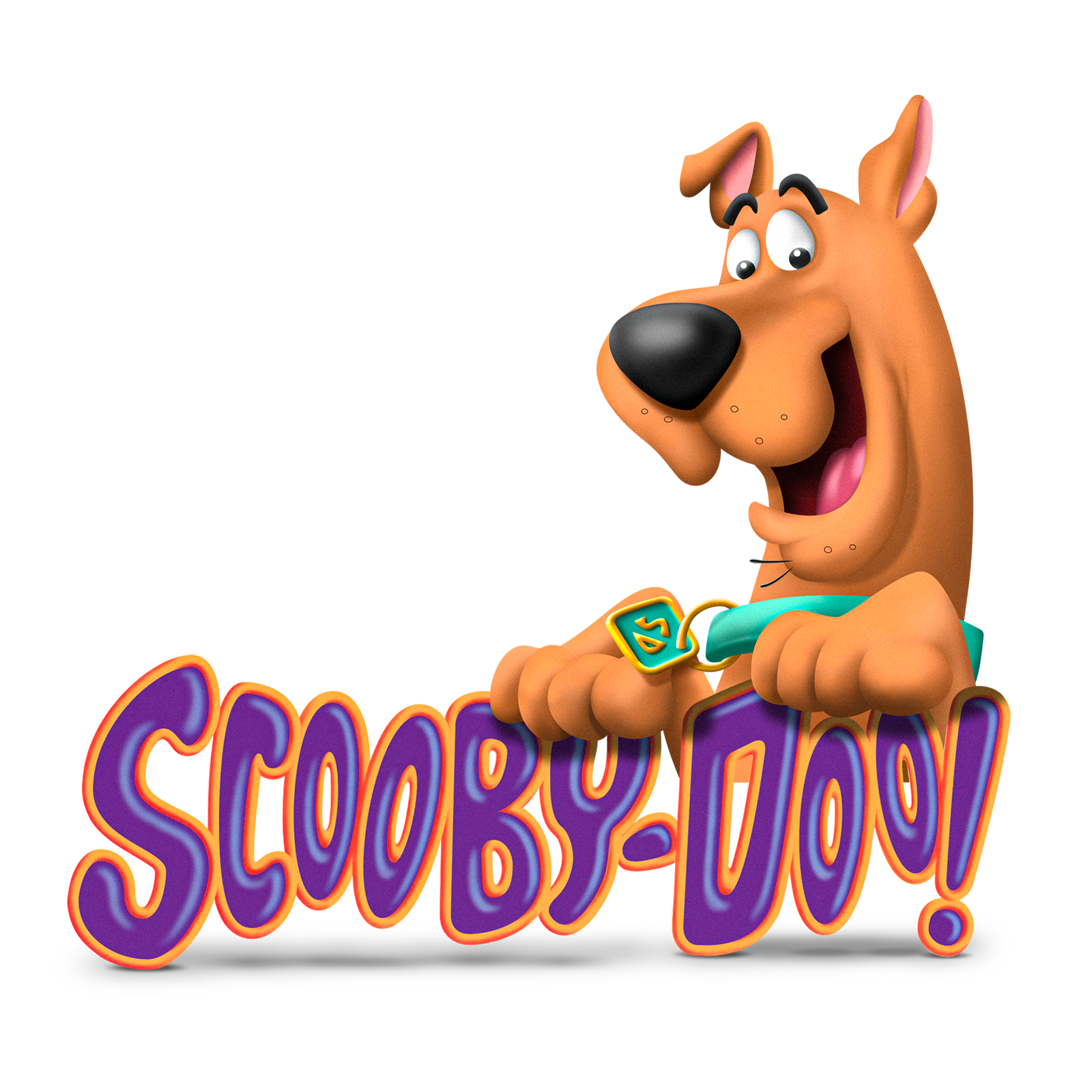 Scooby Doo logo.