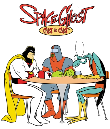 Space Ghost logo.