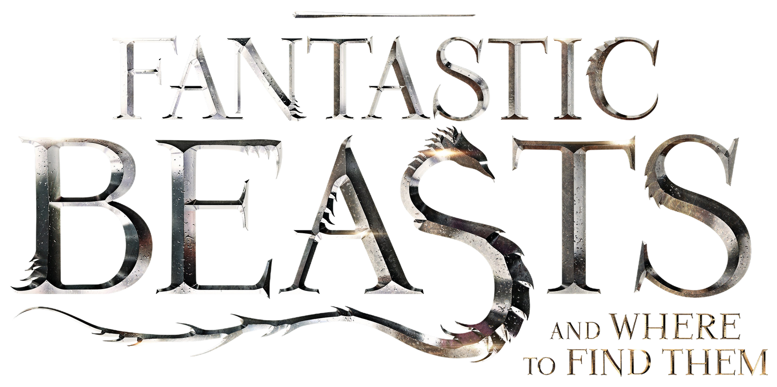 Fantastic Beasts logo.