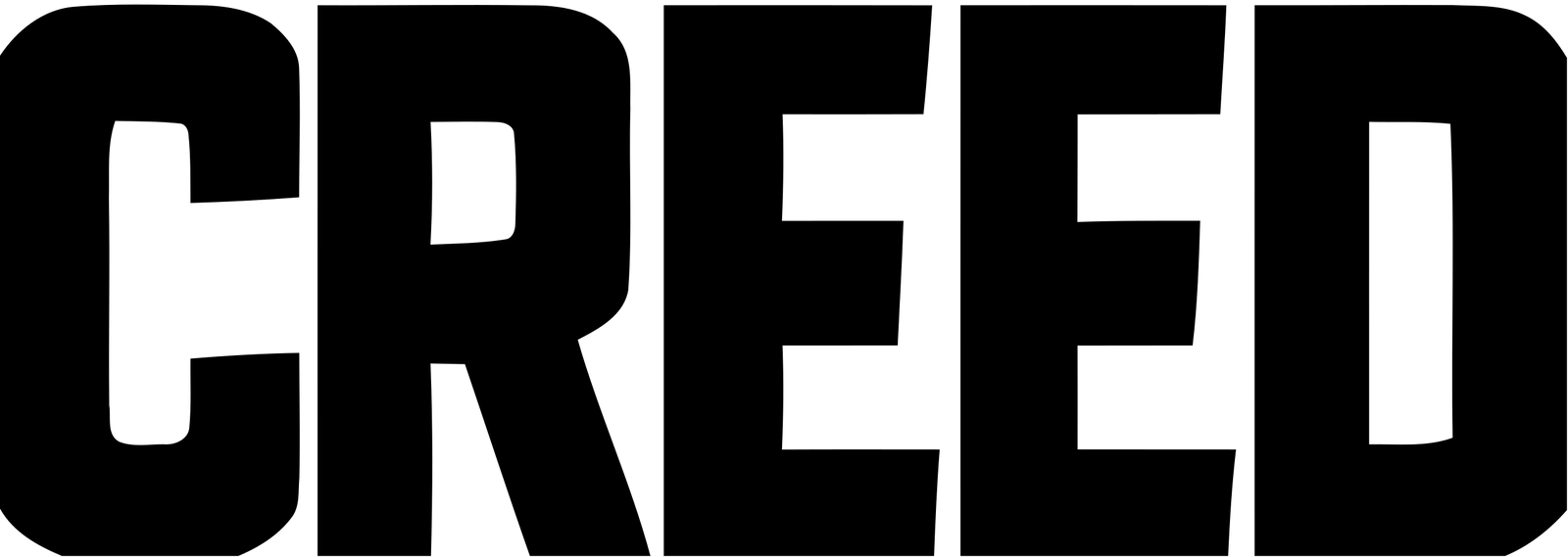 Creed logo.