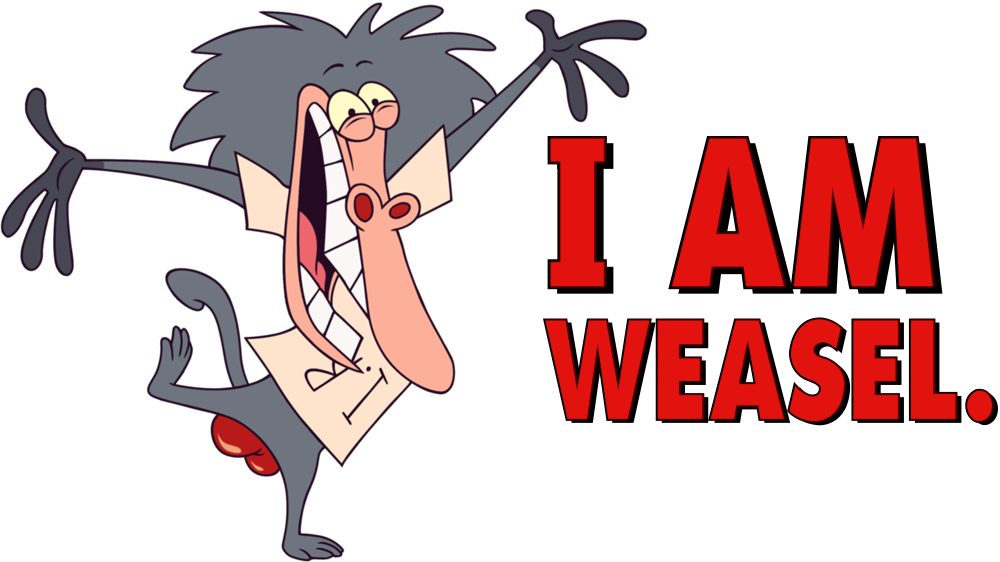 I Am Weasel logo.