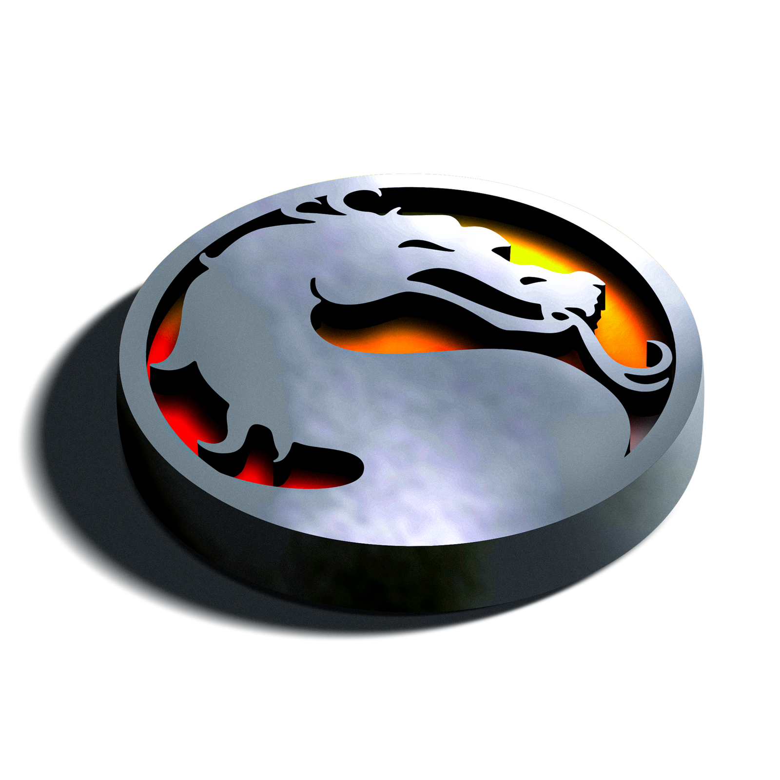 Mortal Kombat logo.